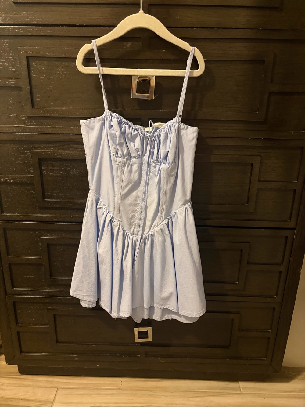 Altar'd State Light Blue Spaghetti Strap dress